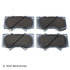 085-1678 by BECK ARNLEY - PREMIUM ASM BRAKE PADS