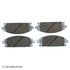 085-1691 by BECK ARNLEY - PREMIUM ASM BRAKE PADS