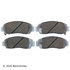 085-1574 by BECK ARNLEY - PREMIUM ASM BRAKE PADS