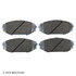 085-1605 by BECK ARNLEY - PREMIUM ASM BRAKE PADS