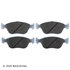 085-1614 by BECK ARNLEY - PREMIUM ASM BRAKE PADS