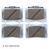 085-1718 by BECK ARNLEY - PREMIUM ASM BRAKE PADS