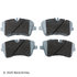 085-1714 by BECK ARNLEY - PREMIUM ASM BRAKE PADS