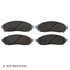 085-1726 by BECK ARNLEY - PREMIUM ASM BRAKE PADS