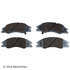 085-1740 by BECK ARNLEY - PREMIUM ASM BRAKE PADS