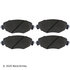 085-1743 by BECK ARNLEY - PREMIUM ASM BRAKE PADS