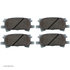 085-1741 by BECK ARNLEY - PREMIUM ASM BRAKE PADS