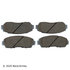 085-1735 by BECK ARNLEY - PREMIUM ASM BRAKE PADS