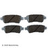 085-1736 by BECK ARNLEY - PREMIUM ASM BRAKE PADS