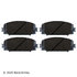 085-1744 by BECK ARNLEY - PREMIUM ASM BRAKE PADS