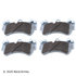 085-1760 by BECK ARNLEY - PREMIUM ASM BRAKE PADS