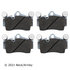 085-1762 by BECK ARNLEY - PREMIUM ASM BRAKE PADS