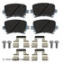 085-1759 by BECK ARNLEY - PREMIUM ASM BRAKE PADS