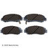 085-1766 by BECK ARNLEY - PREMIUM ASM BRAKE PADS