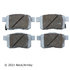 085-1798 by BECK ARNLEY - PREMIUM ASM BRAKE PADS