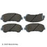 085-1792 by BECK ARNLEY - PREMIUM ASM BRAKE PADS