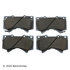 085-1791 by BECK ARNLEY - PREMIUM ASM BRAKE PADS