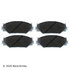 085-1806 by BECK ARNLEY - PREMIUM ASM BRAKE PADS