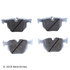 085-1821 by BECK ARNLEY - PREMIUM ASM BRAKE PADS