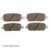 085-1832 by BECK ARNLEY - PREMIUM ASM BRAKE PADS