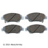 085-1828 by BECK ARNLEY - PREMIUM ASM BRAKE PADS