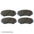 085-1842 by BECK ARNLEY - PREMIUM ASM BRAKE PADS