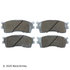 085-1863 by BECK ARNLEY - PREMIUM ASM BRAKE PADS