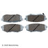 085-1870 by BECK ARNLEY - PREMIUM ASM BRAKE PADS