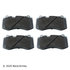 085-1856 by BECK ARNLEY - PREMIUM ASM BRAKE PADS