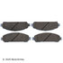 085-1888 by BECK ARNLEY - PREMIUM ASM BRAKE PADS