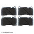 085-1891 by BECK ARNLEY - PREMIUM ASM BRAKE PADS