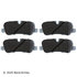 085-1892 by BECK ARNLEY - PREMIUM ASM BRAKE PADS