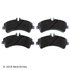 085-1904 by BECK ARNLEY - PREMIUM ASM BRAKE PADS