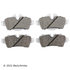 085-1921 by BECK ARNLEY - PREMIUM ASM BRAKE PADS