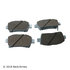 085-1945 by BECK ARNLEY - PREMIUM ASM BRAKE PADS