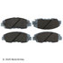 085-1946 by BECK ARNLEY - PREMIUM ASM BRAKE PADS