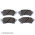 085-1949 by BECK ARNLEY - PREMIUM ASM BRAKE PADS