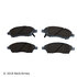 085-1962 by BECK ARNLEY - PREMIUM ASM BRAKE PADS