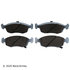 085-1976 by BECK ARNLEY - PREMIUM ASM BRAKE PADS