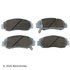 085-1969 by BECK ARNLEY - PREMIUM ASM BRAKE PADS