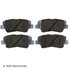 085-1973 by BECK ARNLEY - PREMIUM ASM BRAKE PADS