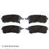 085-1974 by BECK ARNLEY - PREMIUM ASM BRAKE PADS