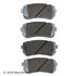 085-1988 by BECK ARNLEY - PREMIUM ASM BRAKE PADS