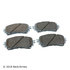 085-1991 by BECK ARNLEY - PREMIUM ASM BRAKE PADS