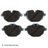 085-1981 by BECK ARNLEY - PREMIUM ASM BRAKE PADS