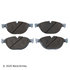 085-1938 by BECK ARNLEY - PREMIUM ASM BRAKE PADS