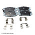 085-6473 by BECK ARNLEY - PREMIUM ASM PADS W / HARDWARE