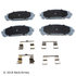 085-6816 by BECK ARNLEY - PREMIUM ASM PADS W / HARDWARE