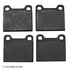 089-0407 by BECK ARNLEY - PREMIUM BRAND BRAKE PADS