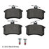 089-1189 by BECK ARNLEY - PREMIUM BRAND BRAKE PADS